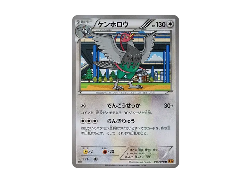 Unfezant U : 1ED [XY6 066/078] (Expansion Pack "Emerald Break")