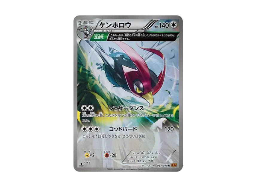 Unfezant U : 1ED [XY6 067/078] (Expansion Pack "Emerald Break")