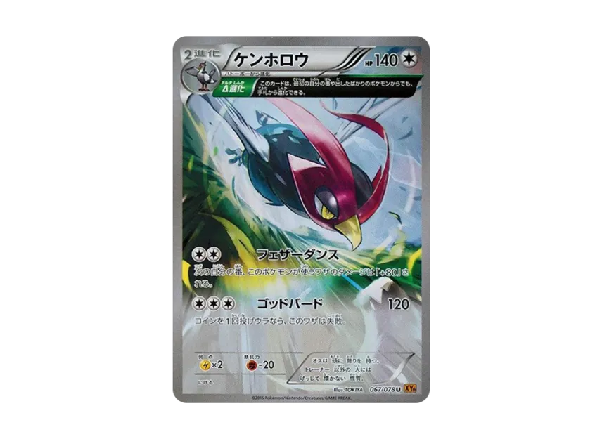 Unfezant U [XY6 067/078] (Expansion Pack "Emerald Break")