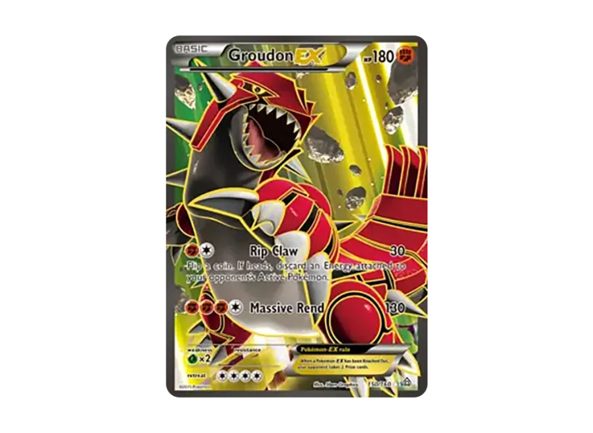 Groudon EX UR [160-PRIMAL-CLASH 150/160] (XY "Primal Clash")