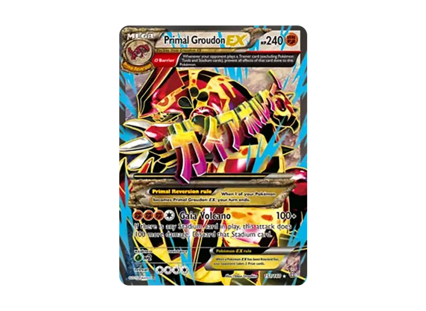 Primal Groudon EX UR [160-PRIMAL-CLASH 151/160] (XY "Primal Clash")