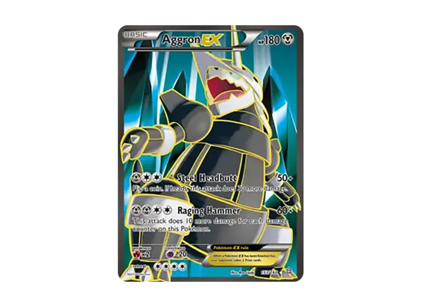 Aggron EX UR [160-PRIMAL-CLASH 153/160] (XY "Primal Clash")