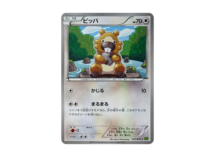 Bidoof C [XY5-TIDAL-STORM 057/070] (Expansion Pack "Tidal Storm")