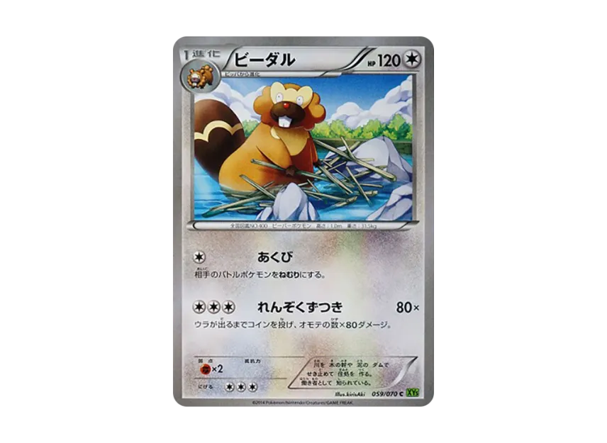 Bibarel C [XY5-TIDAL-STORM 059/070] (Expansion Pack "Tidal Storm")