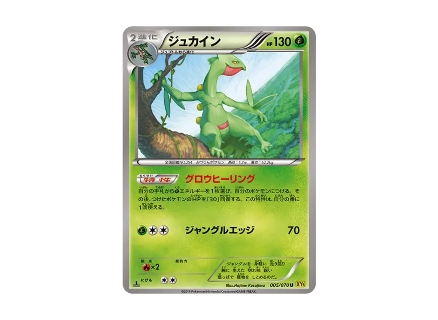 Sceptile U : 1ED [XY5-GAIA-VOLCANO 005/070] (Expansion Pack "Gaia Volcano")