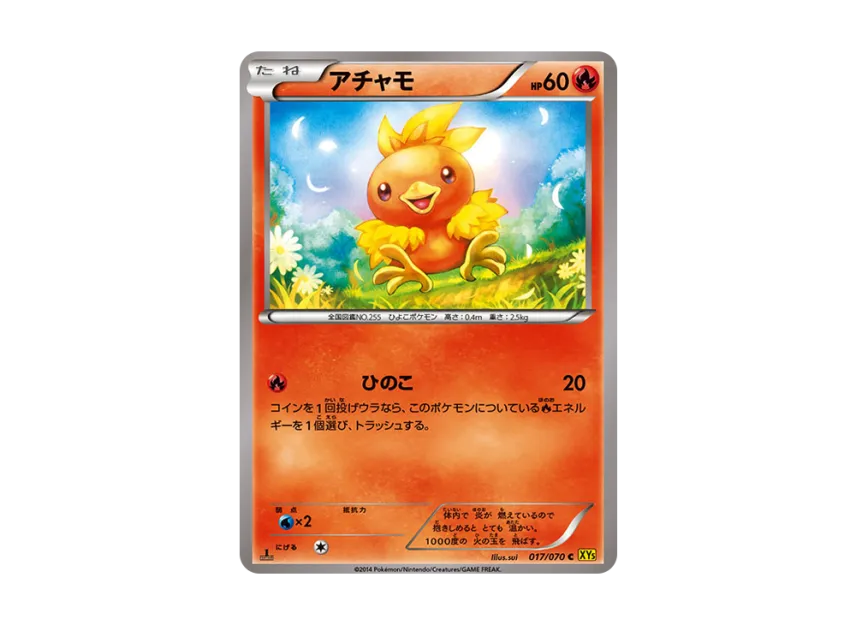 Torchic C : 1ED [XY5-GAIA-VOLCANO 017/070] (Expansion Pack "Gaia Volcano")