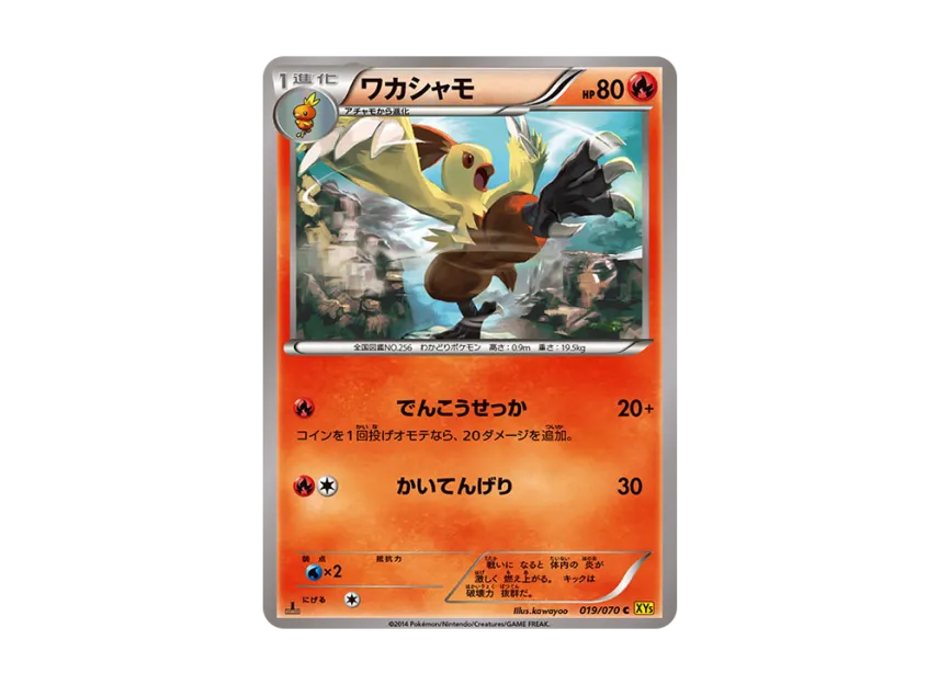 Combusken C : 1ED [XY5-GAIA-VOLCANO 019/070] (Expansion Pack "Gaia Volcano")