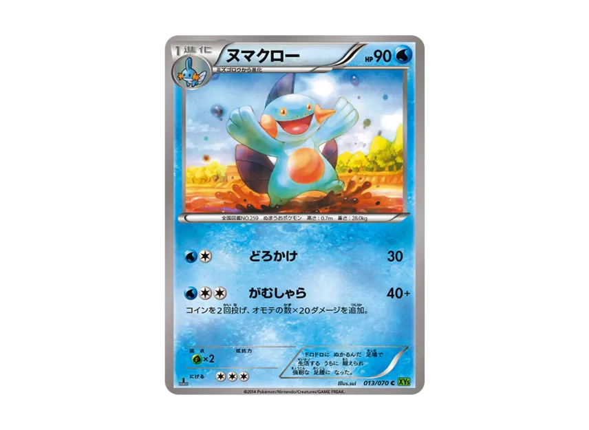 Marshtomp C : 1ED [XY5-TIDAL-STORM 013/070] (Expansion Pack "Tidal Storm")