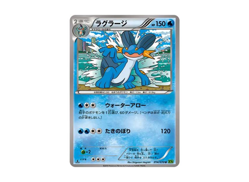 Swampert U : 1ED [XY5-TIDAL-STORM 014/070] (Expansion Pack "Tidal Storm")