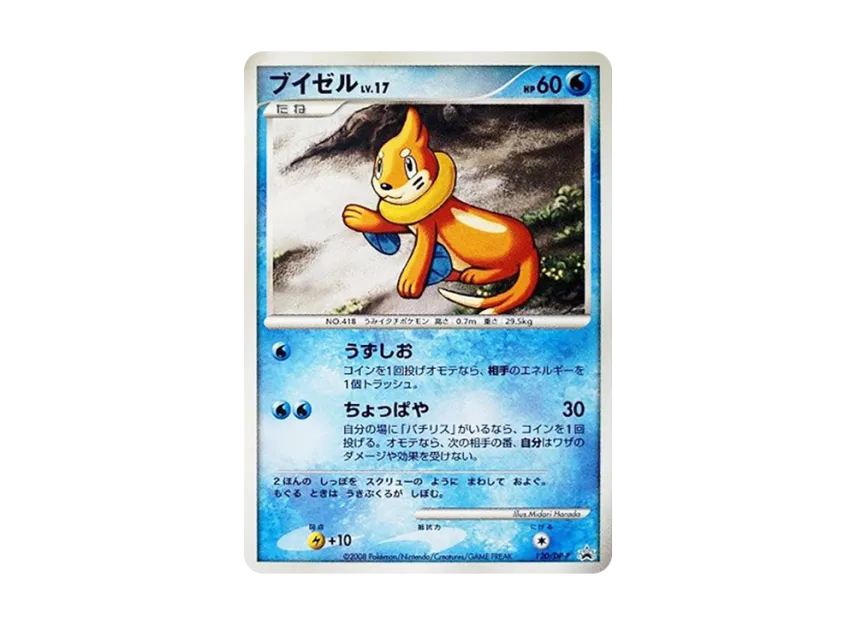Buizel LV.17 [DP-P 120] (Promotional Card "Collection Challenge Gym Challenge Visitor's Commemorative Card")