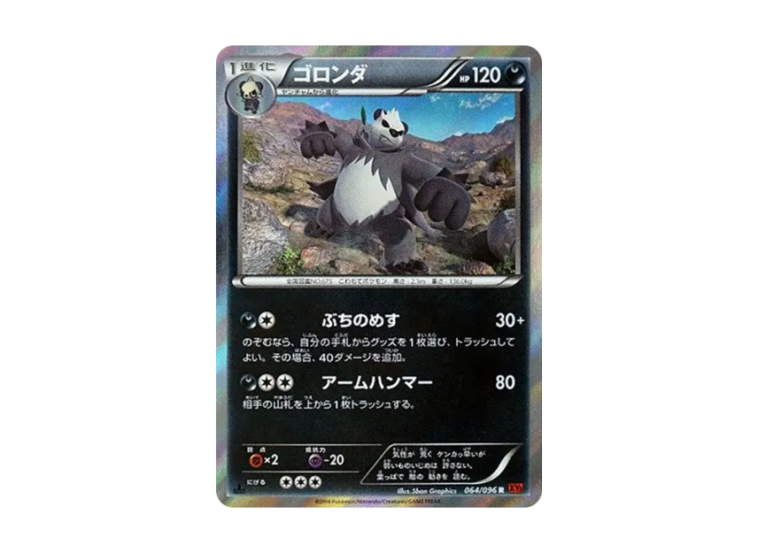 Pangoro R : 1ED [XY3 064/096] (Expansion Pack "Rising Fist")