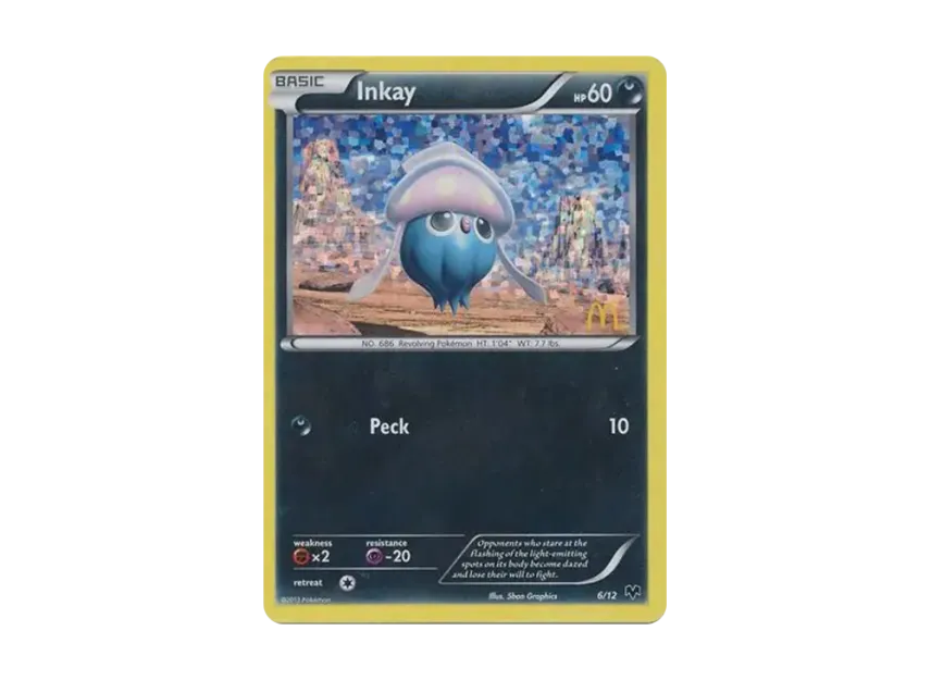 Inkay : Holo [12-MCDONALD-S-COLLECTION-2014 6/12] (XY "McDonald's Collection 2014")