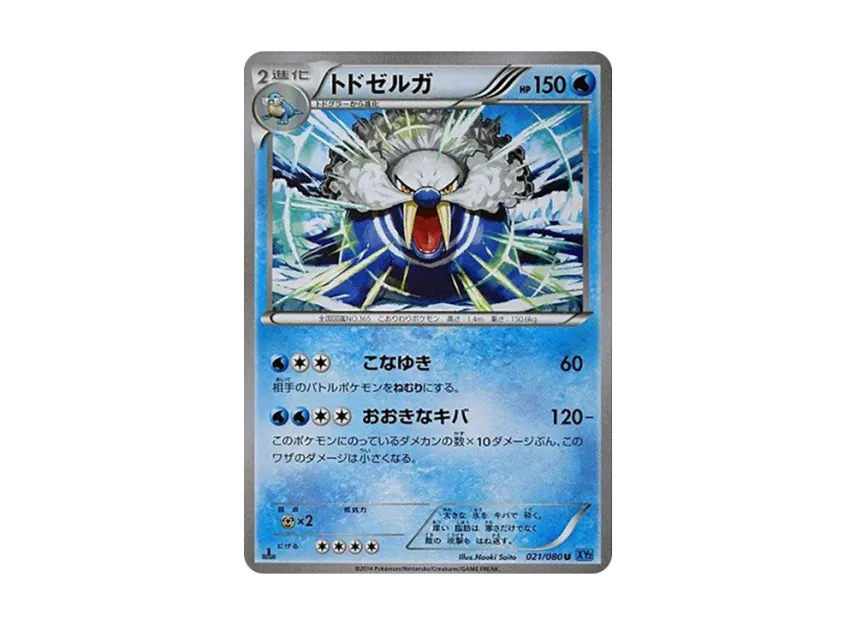 Walrein U : 1ED [XY2 021/080] (Expansion Pack "Wild Blaze")