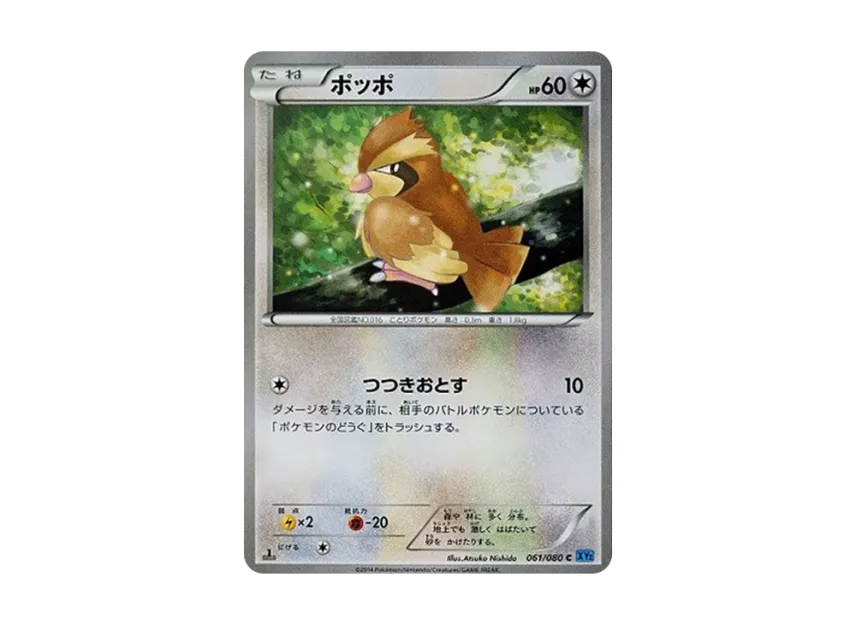 Pidgey C : 1ED [XY2 061/080] (Expansion Pack "Wild Blaze")
