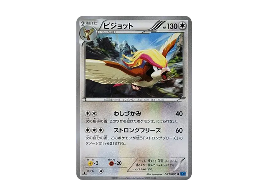 Pidgeot U : 1ED [XY2 063/080] (Expansion Pack "Wild Blaze")