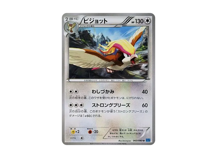 Pidgeot U [XY2 063/080] (Expansion Pack "Wild Blaze")