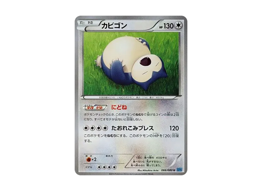 Snorlax U [XY2 066/080] (Expansion Pack "Wild Blaze")