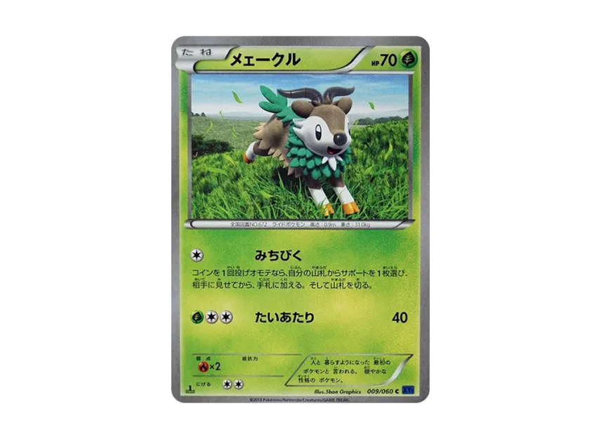 Skiddo C : 1ED [XY1-COLLECTION-X 009/060] (Expansion Pack "Collection X")