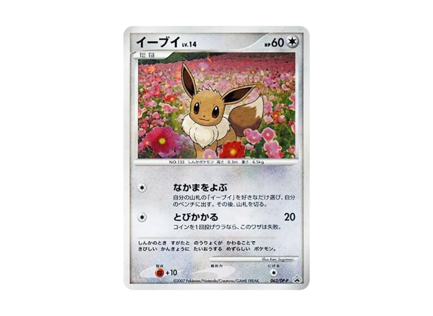 Eevee LV.14 : Holo [DP-P 063] (Promotional Card "Exchange DP Card November 2007")