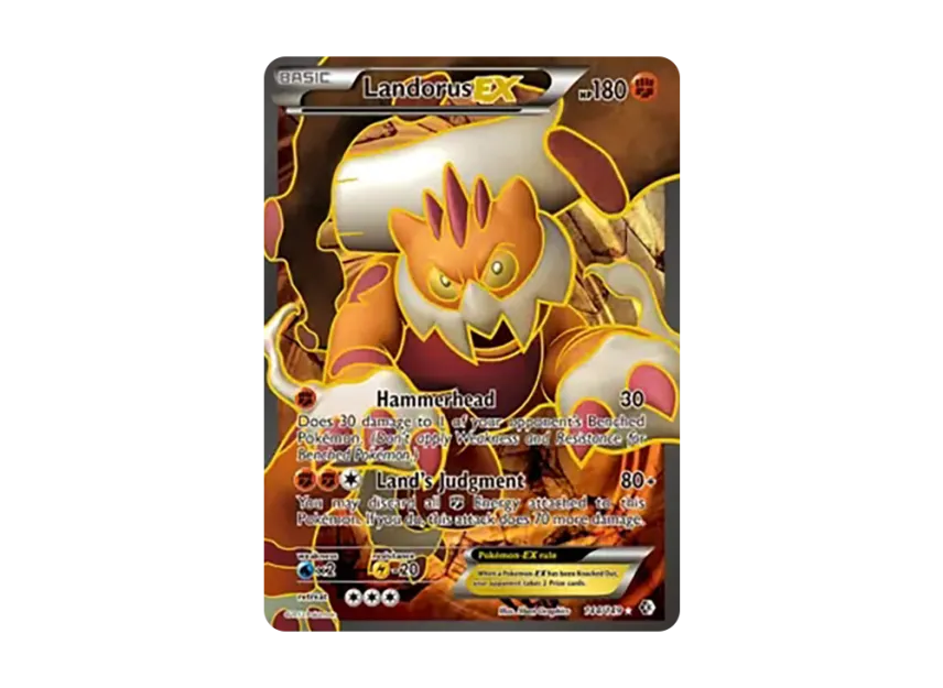 Landorus EX UR [149-BOUNDARIES-CROSSED 144/149] (Black & White "Boundaries Crossed")