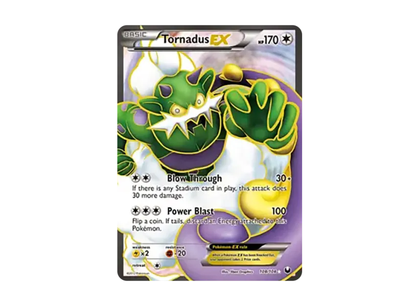 Tornadus EX UR [108-DARK-EXPLORERS 108/108] (Black & White "Dark Explorers")