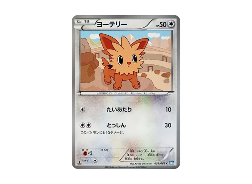Lillipup C : 1ED [BW4 059/069] (Expansion Pack "Dark Rush")