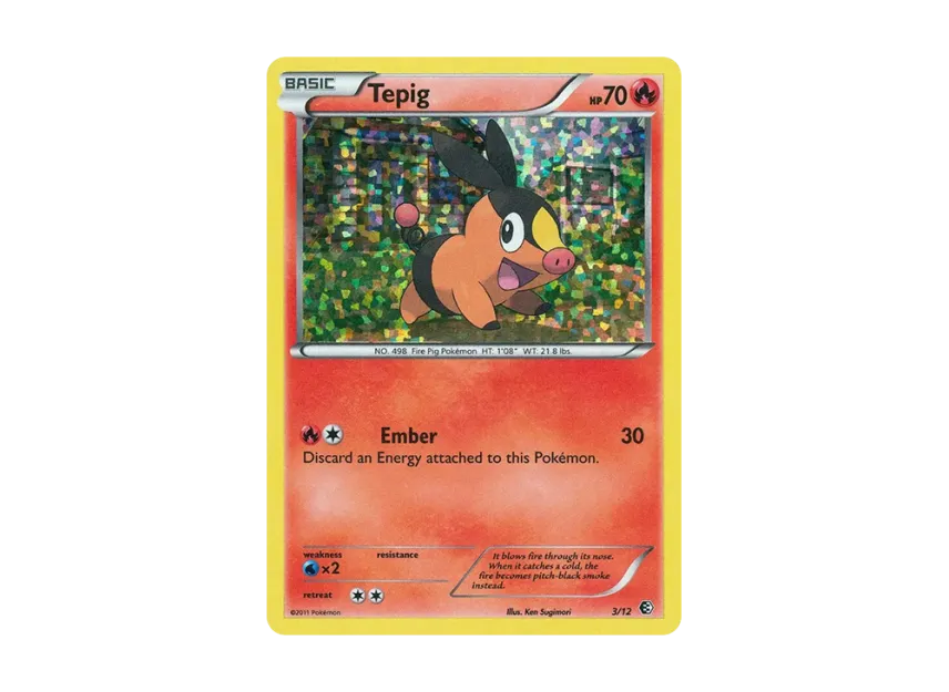 Tepig : Holo [12-MCDONALD-S-COLLECTION-2011 3/12] (Black & White "McDonald's Collection 2011")