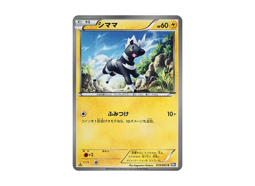 Blitzle C : 1ED [BW1-BLACK-COLLECTION 019/053] (Expansion Pack "Black Collection")