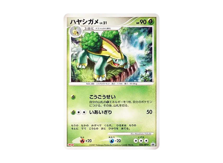 Grotle [DP-P 034] (Promotional Card "Pokemon Chocolate Snacks 7th Edition")