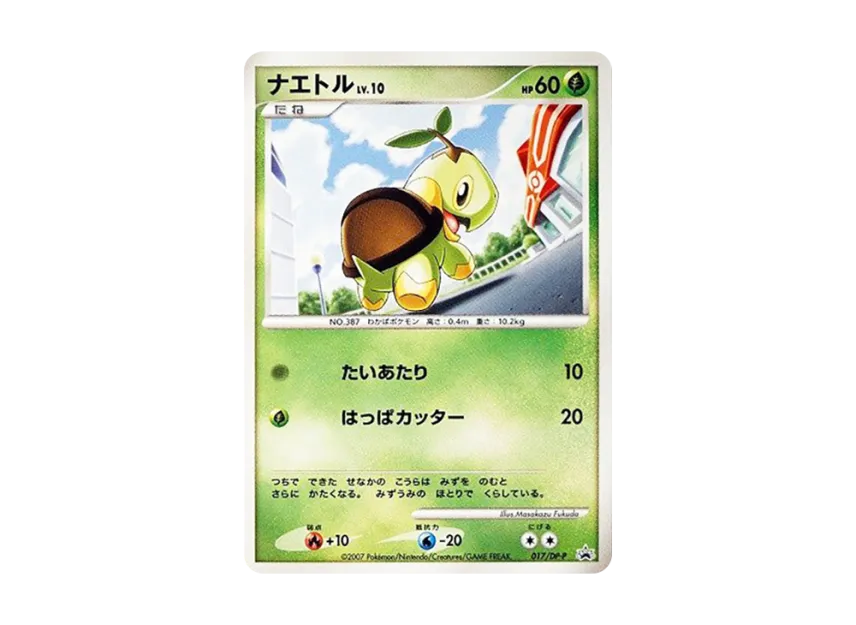 Turtwig LV.10 [DP-P 017] (Promotional Card "25th Next Generation World Hobby Fair DP Exchange Card")
