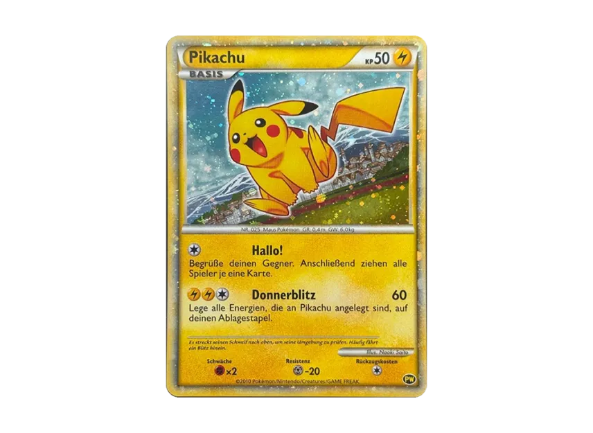 Pikachu Germany [PW] (Pokemon Card LEGEND "Pikachu World")