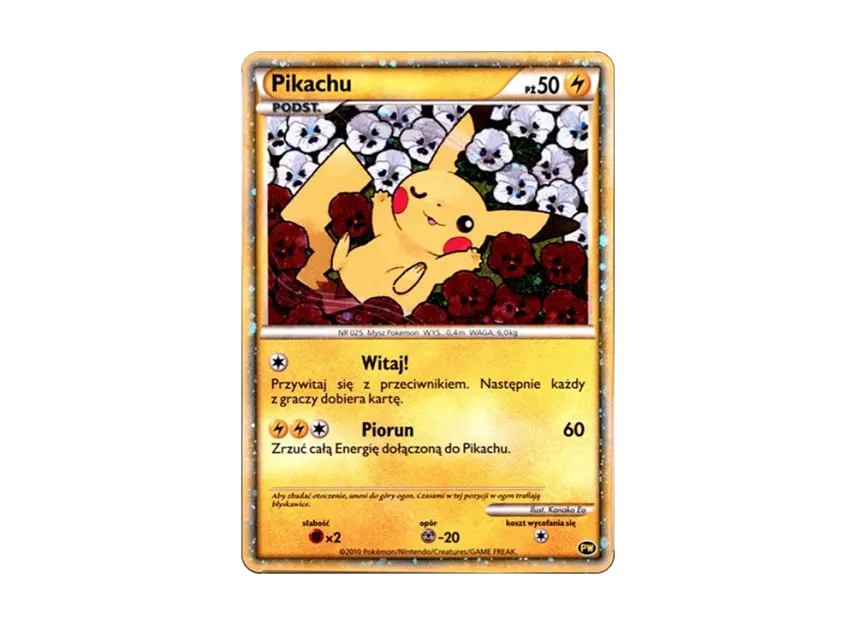 Pikachu Poland [PW] (Pokemon Card LEGEND "Pikachu World")