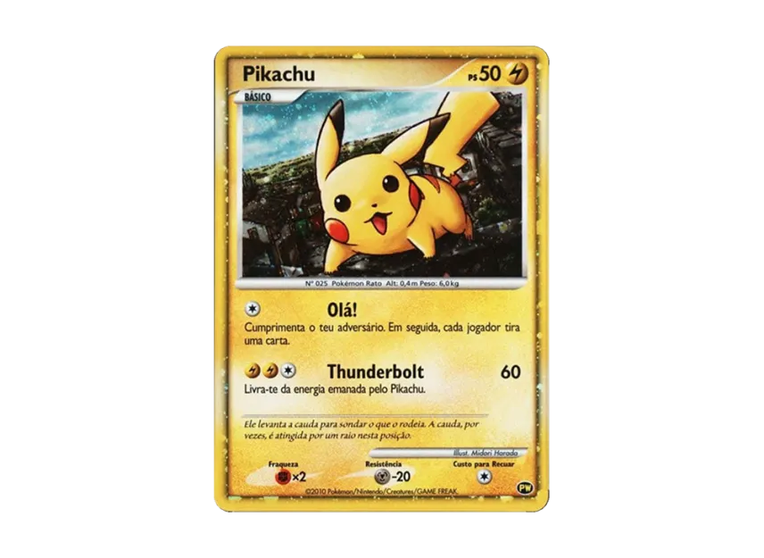 Pikachu Portugal [PW] (Pokemon Card LEGEND "Pikachu World")