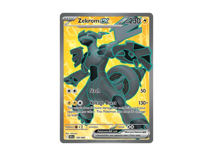 Zekrom ex UR [BLK 158/170] [EN] (Scarlet & Violet "Black Bolt")
