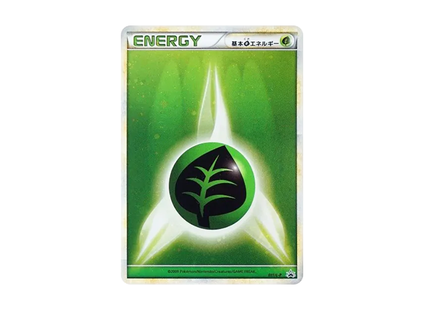 Basic Grass Energy [L-P 011] (Promotional Card "Gym Challenge 2009 March")