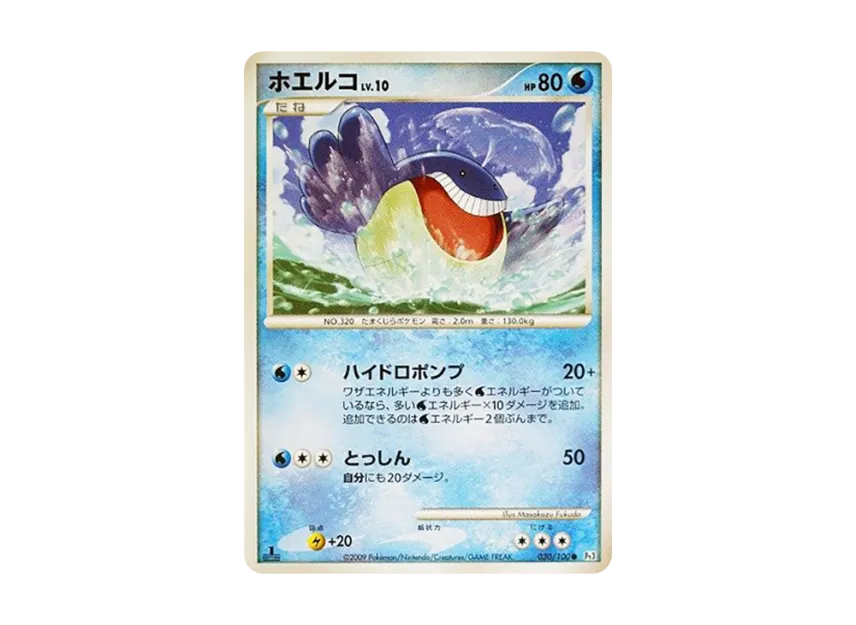 Wailmer : 1ED [PT3 030/100] (Expansion Pack "The Beat of the Frontier")
