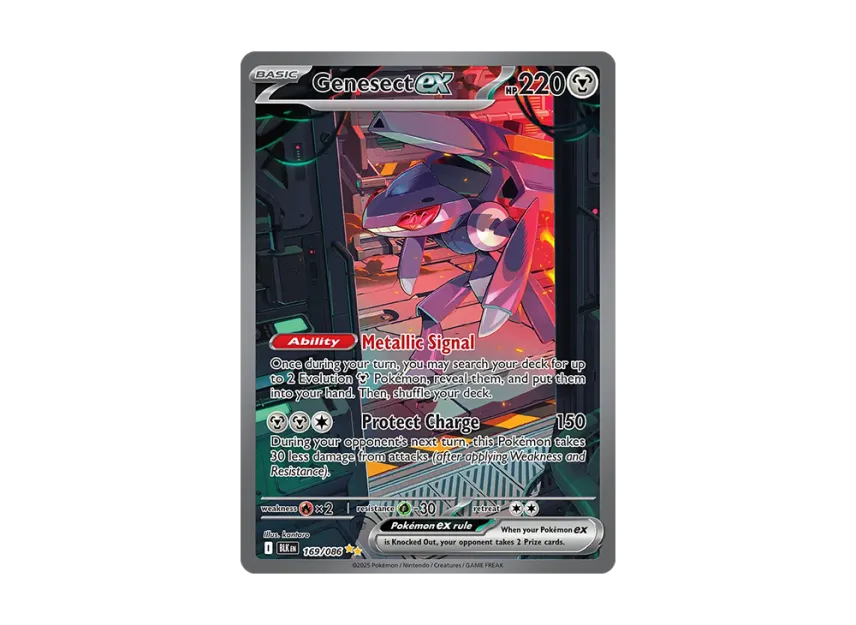 Genesect ex SIR [BLK 169/170] [EN] (Scarlet & Violet "Black Bolt")