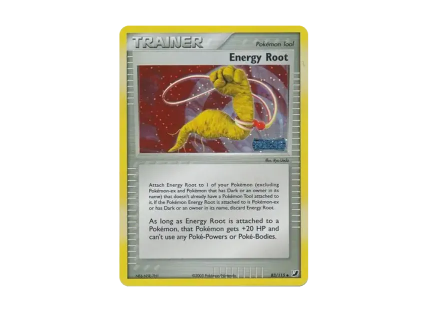 Energy Root U : Reverse Holo [115-UNSEEN-FORCES 83/115] [EN] (EX Ruby & Sapphire "Unseen Forces")