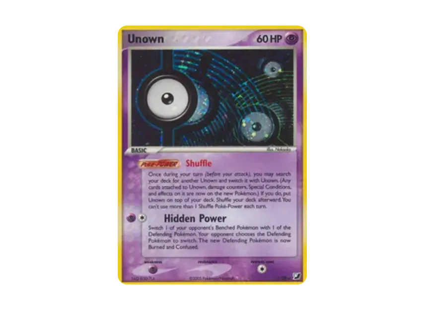 Unown (A) R [A/28] [EN] (EX Ruby & Sapphire "Unseen Forces")