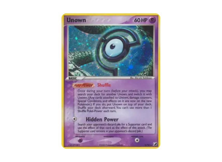 Unown (C) R [C/28] [EN] (EX Ruby & Sapphire "Unseen Forces")