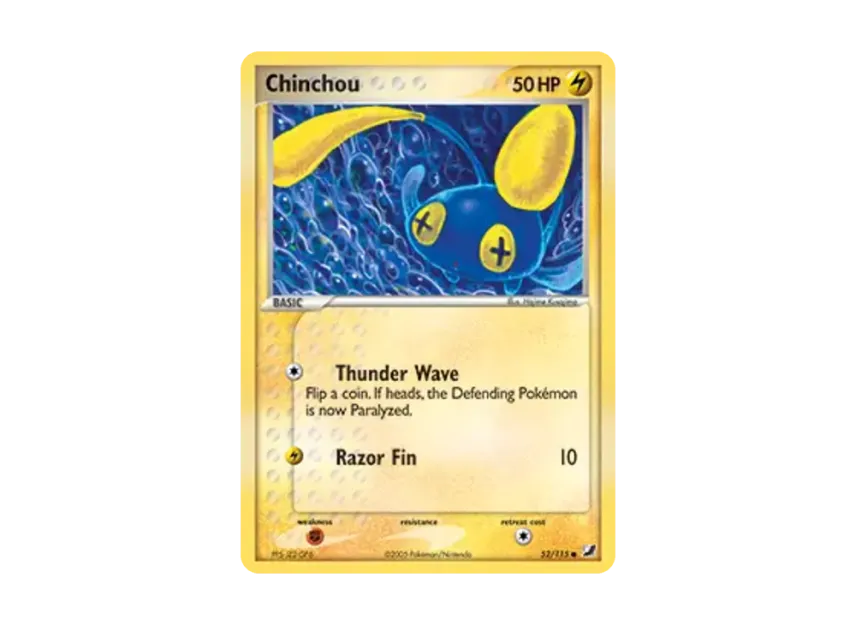 Chinchou C [115-UNSEEN-FORCES 52/115] [EN] (EX Ruby & Sapphire "Unseen Forces")