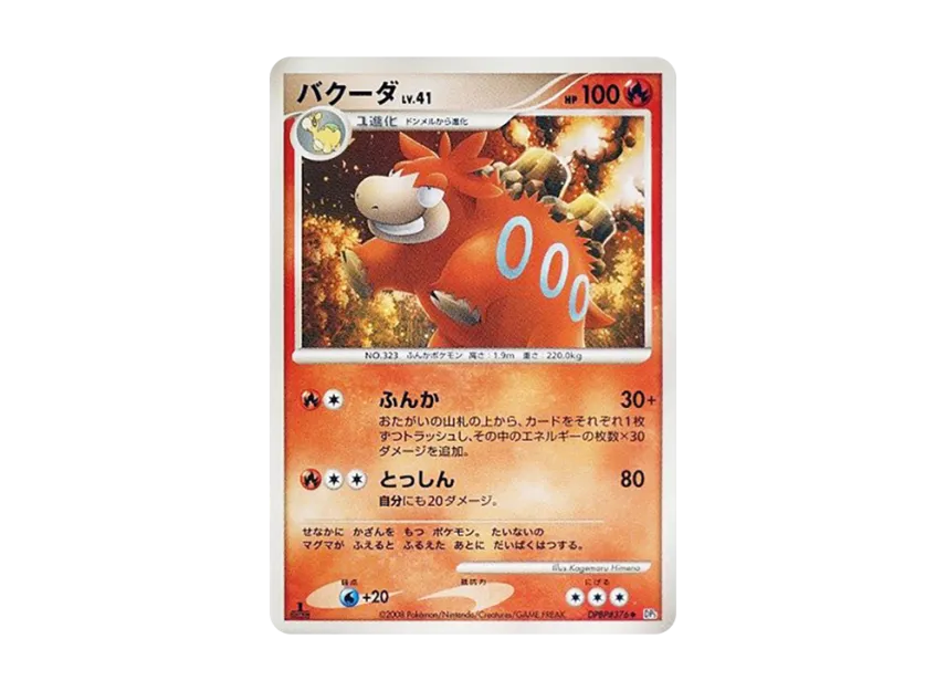 Camerupt : 1ED [DP5 #376] (Expansion Pack "Cry of the Secret")