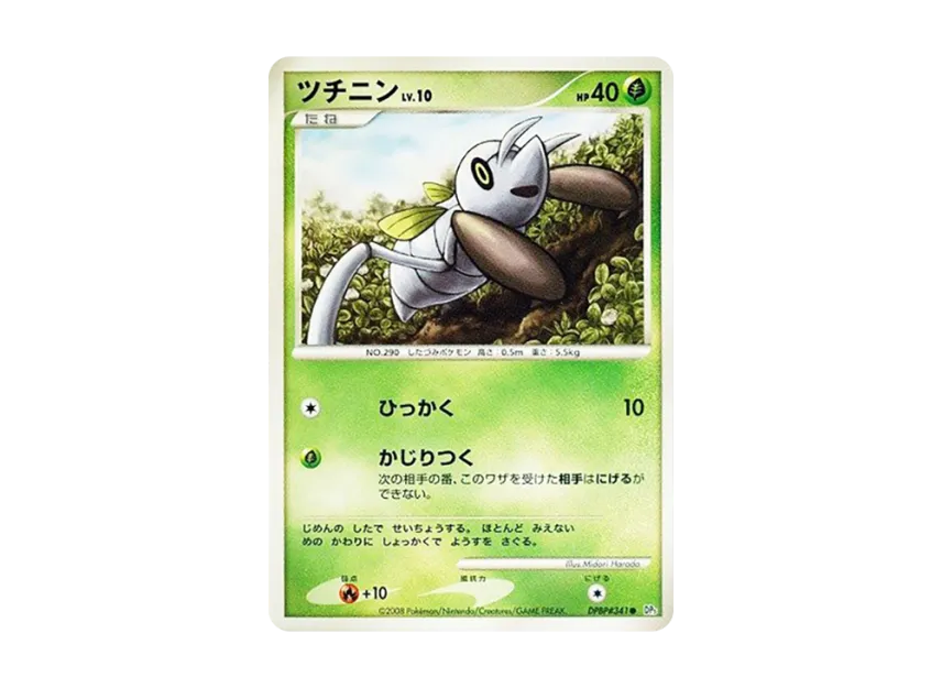 Nincada [DP5 #341] (Expansion Pack "Temple of Wrath")