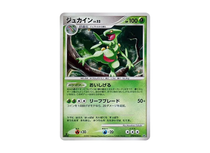 Sceptile : 1ED [DP4 #304] (Expansion Pack "Dawn Run")