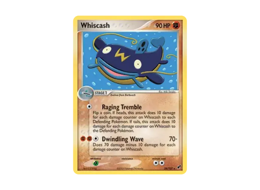 Whiscash R [107-EX-DEOXYS 28/107] [EN] (EX Ruby & Sapphire "EX Deoxys")
