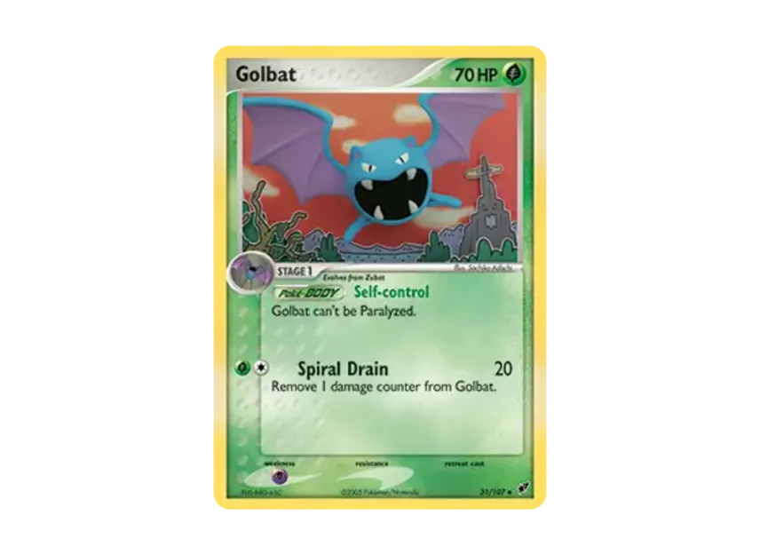 Golbat U [107-EX-DEOXYS 31/107] [EN] (EX Ruby & Sapphire "EX Deoxys")