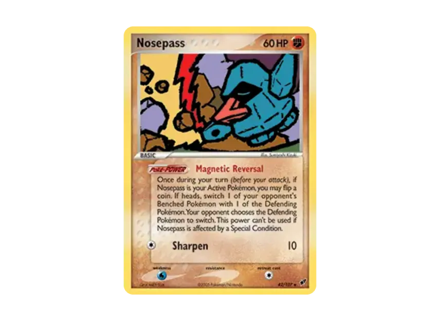 Nosepass U [107-EX-DEOXYS 42/107] [EN] (EX Ruby & Sapphire "EX Deoxys")