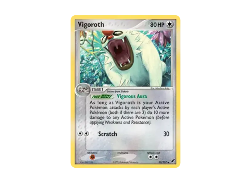 Vigoroth U [107-EX-DEOXYS 50/107] [EN] (EX Ruby & Sapphire "EX Deoxys")