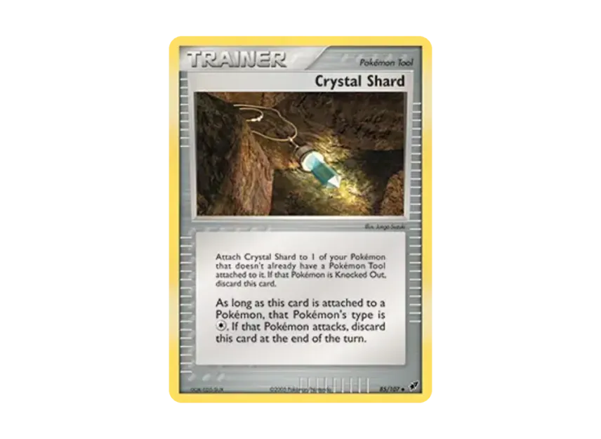 Crystal Shard U [107-EX-DEOXYS 85/107] [EN] (EX Ruby & Sapphire "EX Deoxys")