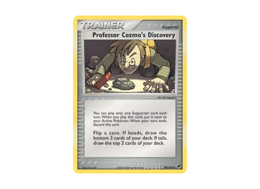 Professor Cozmo's Discovery U [107-EX-DEOXYS 90/107] [EN] (EX Ruby & Sapphire "EX Deoxys")